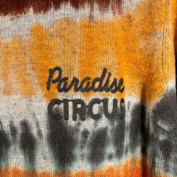 Sandrine Rose x Free People Tie Dye Paradise Circus Cashmere/Wool Sweater Size M - Picture 7 of 16